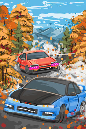 on da mountains (day)